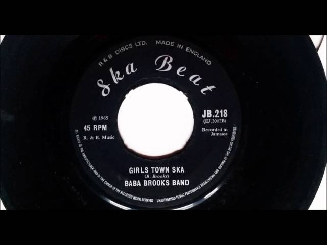 The Baba Brooks Band - Girls Town Ska