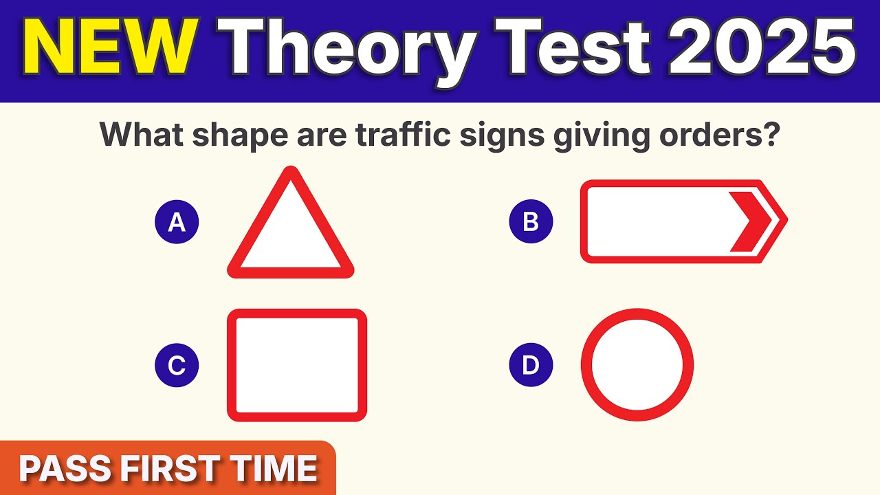 Theory Test 2025 UK Revision | Updated DVSA Practice Test (Pass First ...