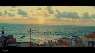 Amazing Aerial View of the Old Acre Sunset in Israel in 4k - Drone Cinematography by Tal Hanoci