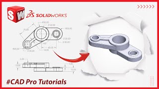 Solidworks 3d design Tutorial | Exercise-1|