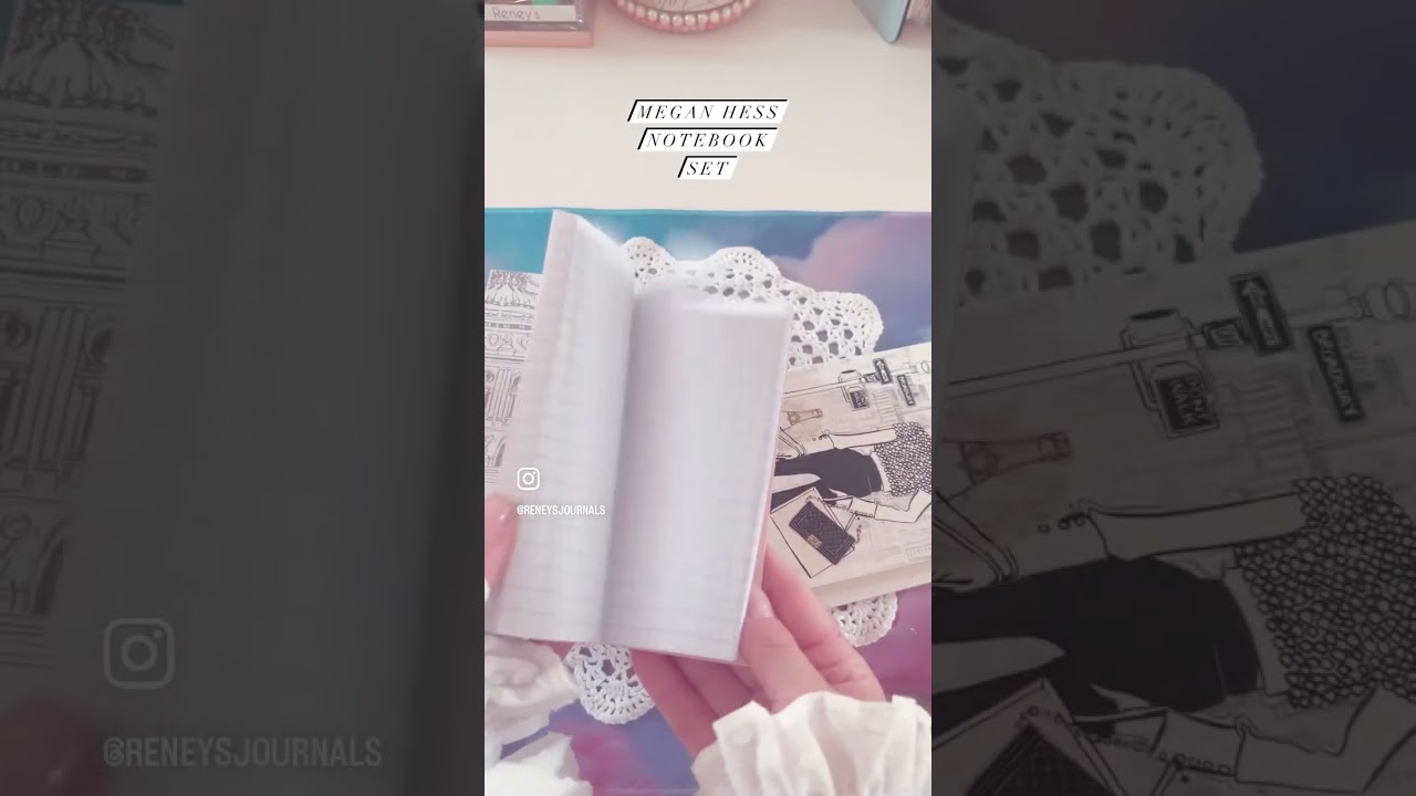 New notebook set from Megan Hess 