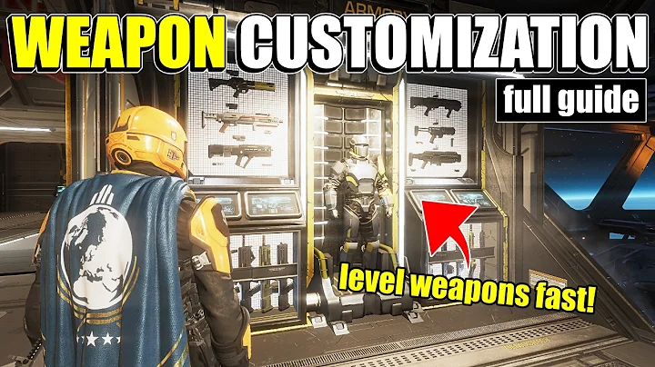 Complete Weapon Customization Guide (fastest leveling method & top priority weapons) | Helldivers 2