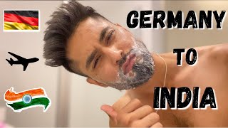 VLOG 2: Flying from Germany to India | INSANE Journey: Indian in Germany | Kapil Thapliyal