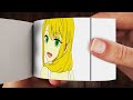 Alex and Steve | Minecraft Anime FlipBook Animation