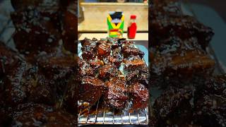Hot Honey Jerk Pork Belly Bites