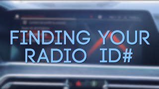 How To Find Your Vehicle's Radio ID For Sirius XM