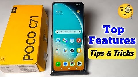 Poco C71 Top 20+ Tips & Tricks 🔥 | "Top 20 Useful Features of Poco C71 -Don