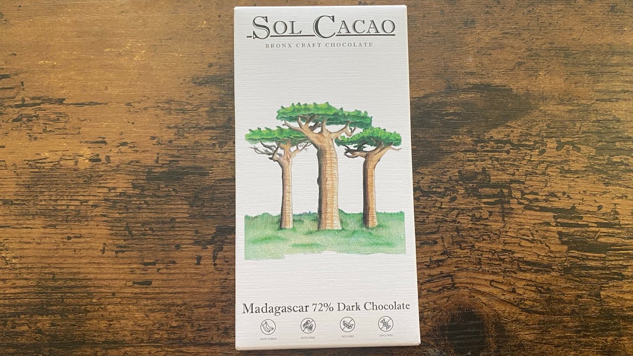 SOL CACAO Madagascar 72% Dark Chocolate Review 