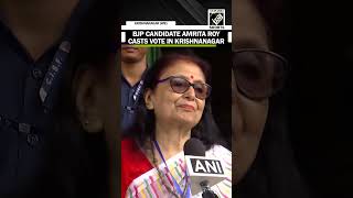 “I will do justice to my position…”: BJP candidate from Krishnanagar Amrita Roy