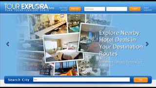 Visit http://www.tourexplora.com TourExplora is a revolutionary tool for travellers to design and plan own tours. Explore hotel deals 