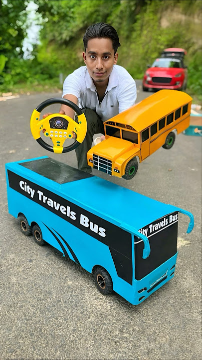 Chota bus VS Boda Remote Control Bus Unboxing🔥