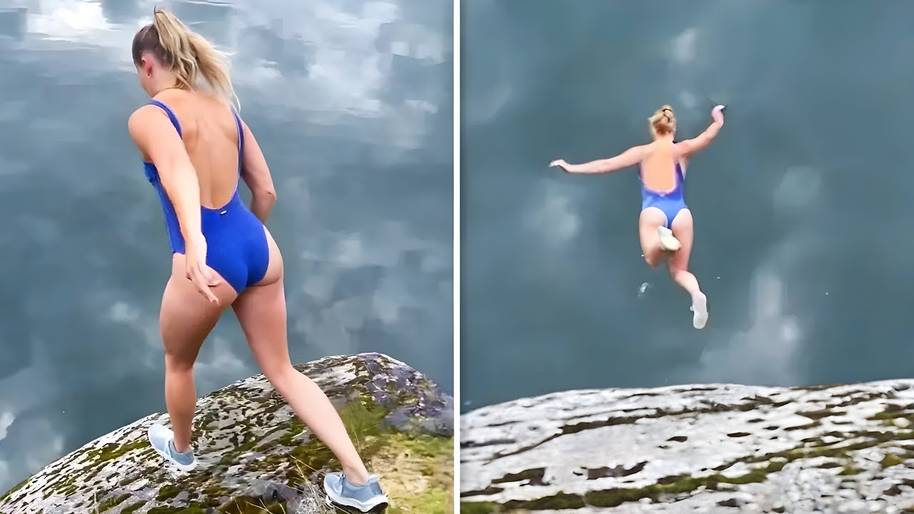 Moments Filmed Seconds Before Disaster!