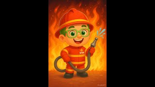 Cap.9 ¡  El Kiti Bombero  y sus aventuras 🚒👲🏼! #niños #education #infantil #diversion #bomberos 
