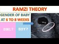 GENDER DETECTION AT 6 TO 8 WEEKS SCAN |GENDER DETECTION AT EARLIER SCAN | RAMZI THEORY |BOY OR GIRL|