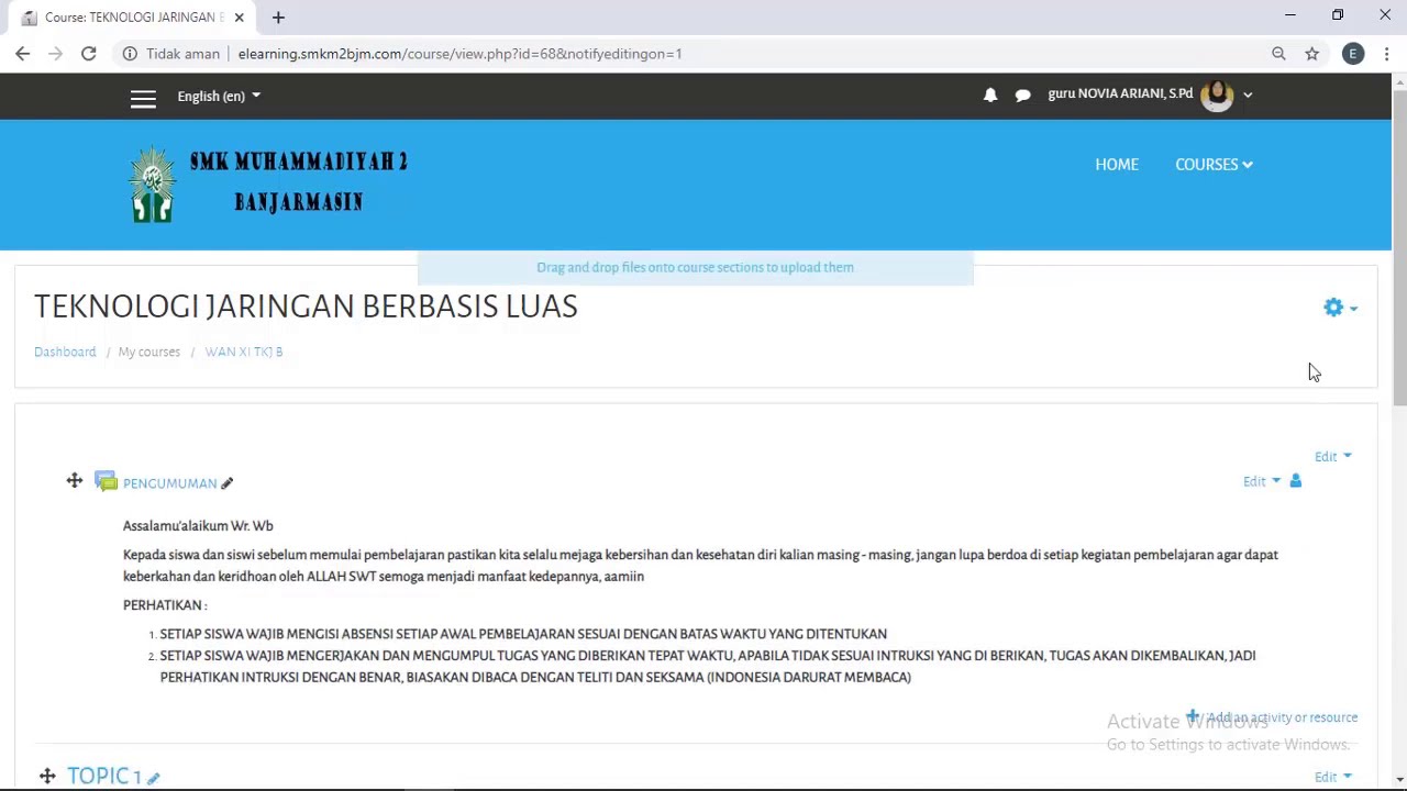 Membuat Website E Learning Membuat Website E Learning