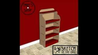 Chief's Shop Sketch of the Day: Shoe Organizer