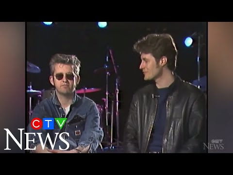 CTV News Archive: 1988 interview with Blue Rodeo's Jim Cuddy and Greg Keelor