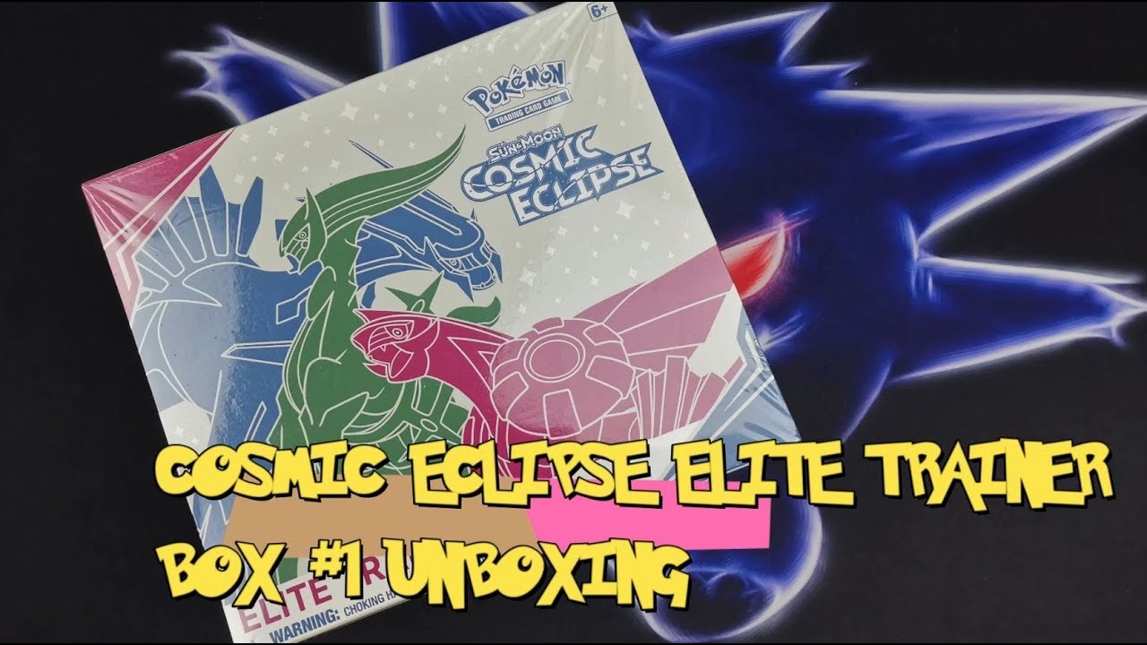 Pokemon Cosmic Eclipse Elite Trainer Box #1 Unboxing - What are the ...