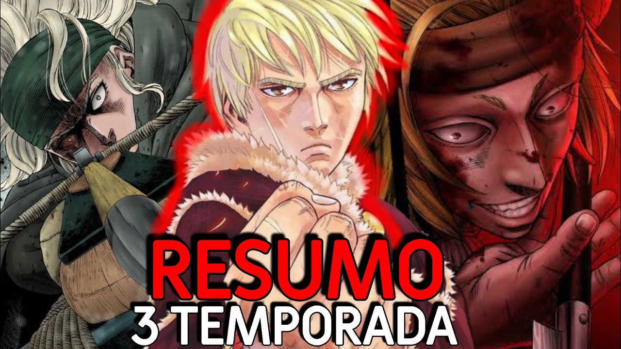 VINLAND SAGA 3 TEMPORADA  QUANDO LANÇA NA NETFLIX? - DATA DE LANÇAMENTO -  BiliBili