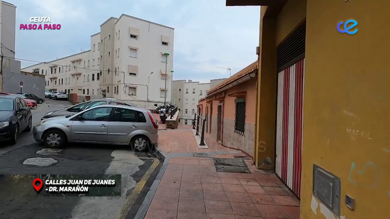 CEUTA PASO A PASO 040: Calles Juan de Juanes y Doctor Marañón
