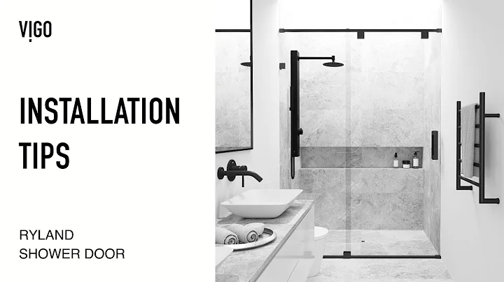 VIGO VG6045 Ryland Frameless Shower Door - Install...