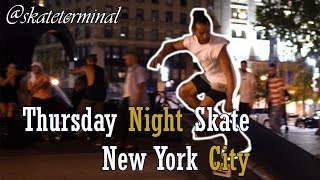 30/08/2018 Thursday Night Aggressive Skate in New York City