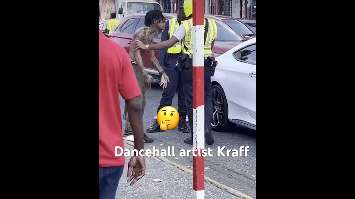 Dancehall Artist Kraff Got arrested By Cops 🤔🤔🤔