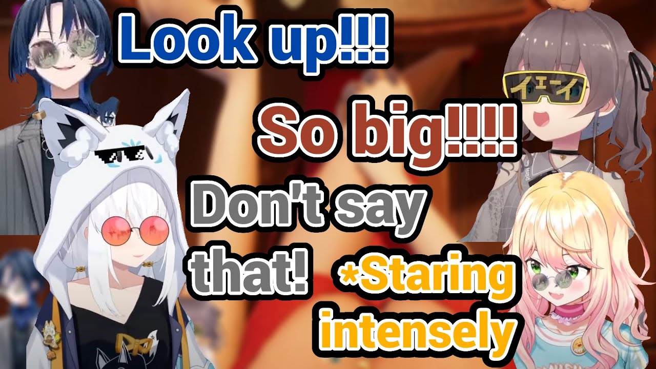 Matsuri Keeps Staring at Something That She Doesn't Ha-----with Fubuki Nene Ao in Liar's Bar!!!