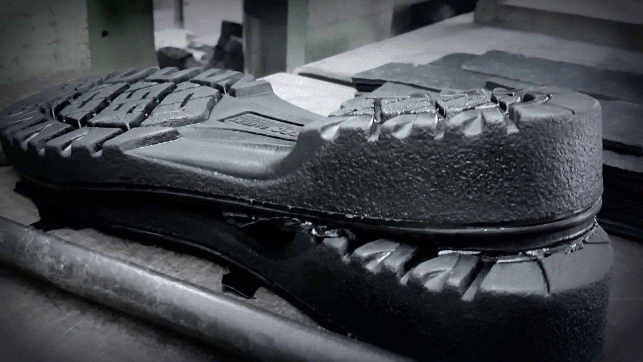 Walk About® Shoemaking - rubber outsoles fresh from the oven!