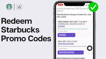 How To Redeem Starbucks Promo Codes in 2024 - Full Guide