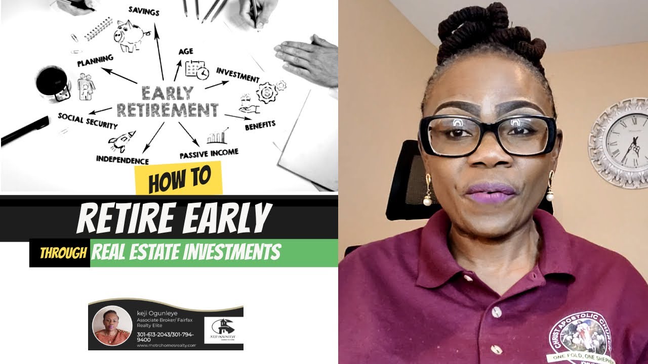 How to retire early through real estate investments -strategies to early retirment