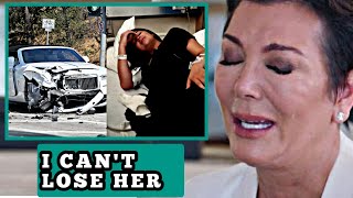 Kris Jenner cries out as daughter Kylie jenner is in a comma after a car accident