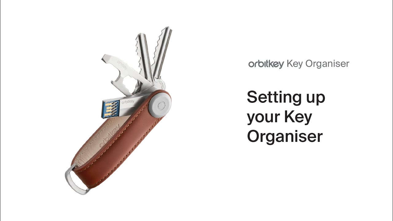 Orbitkey Key Organiser - Setting up your Orbitkey Key Organiser