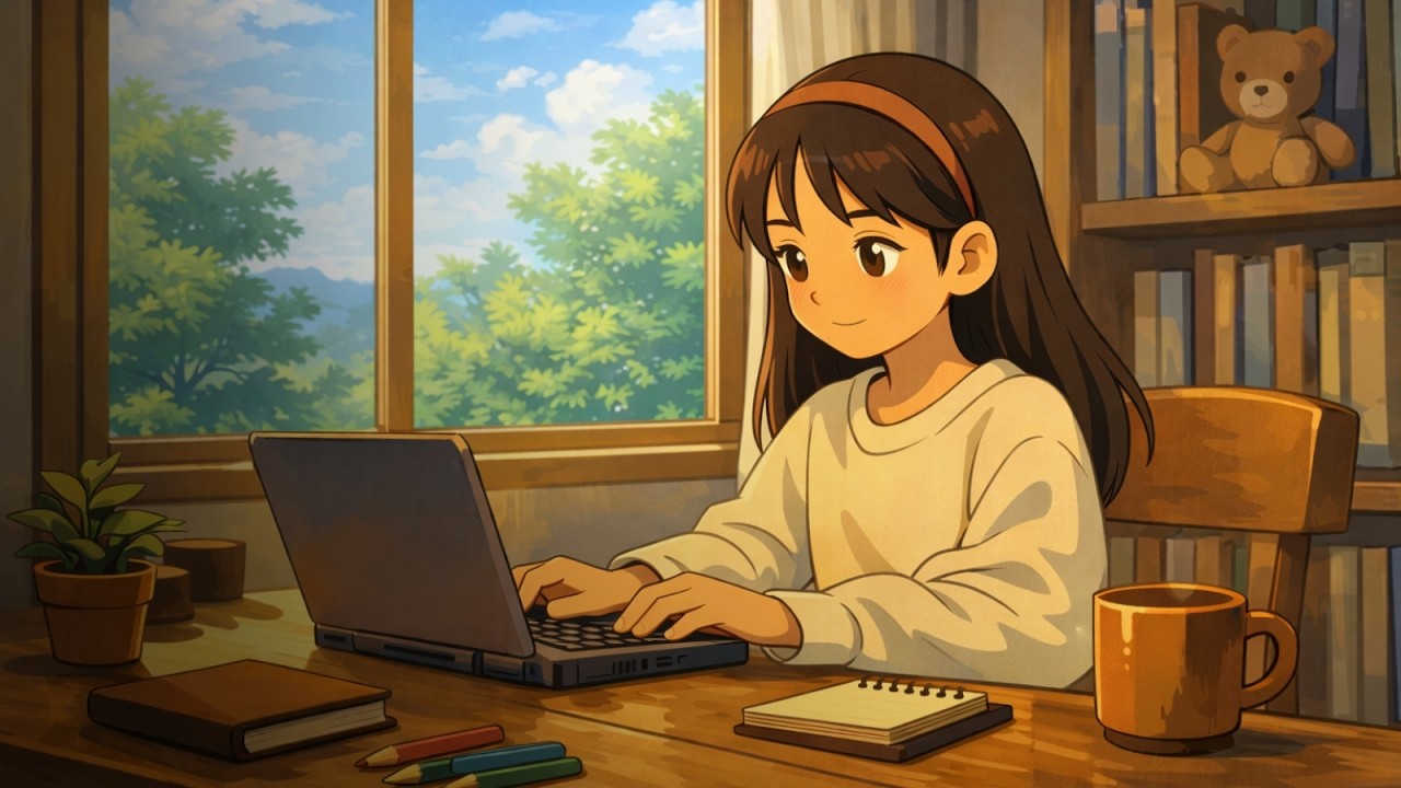 Stay With Me — One Small Step | 20 Minute Cozy Focus Session 🌙