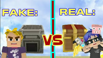 Real Vs Fake Duplication Glitch 😱 - (Skyblock) Blockman Go