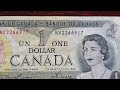 Banknot ONE DOLLAR CANADA-1973 r. - seria NV-piękny stan