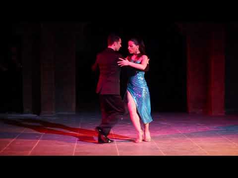 Vaggelis Hatzopoulos & Marianna Koutandou 2-2 @ Vc. 6th Auroville Holi Tango Festival '17 INDIA