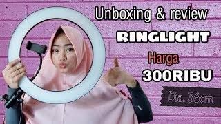 Unboxing dan Review Ringlight Super Murah. 