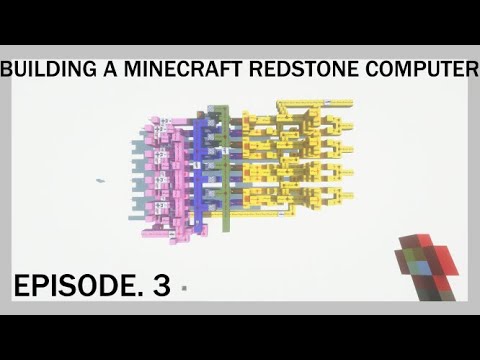 How to build a Minecraft Computer | Episode 3 - YouTube