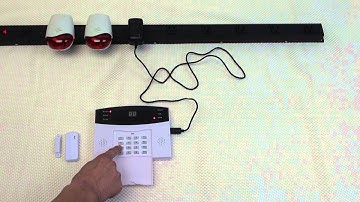 SAAS GSM Cellular Alarm System DIY ( 2013 model ) / Setting Silent Alarm Model