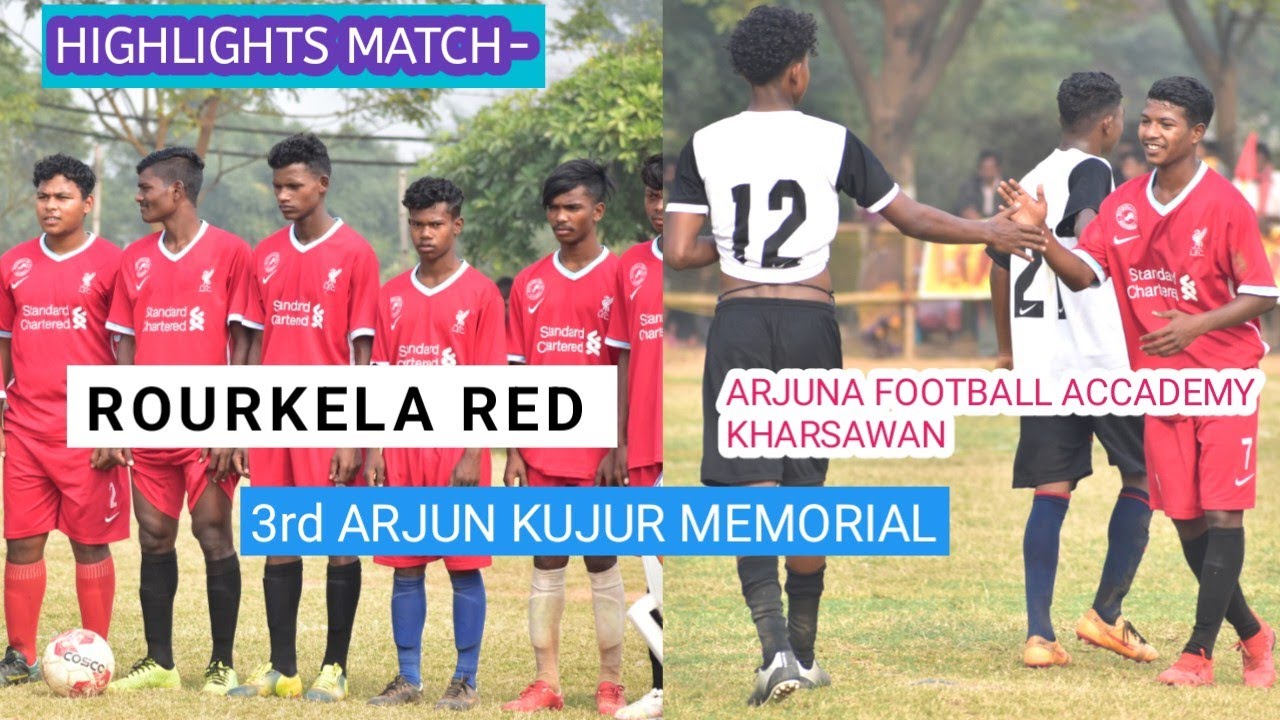 ROURKELA RED VS ARJUN FOOTBALL ACCADEMY KHARSAWAN 1/0 Highlights match