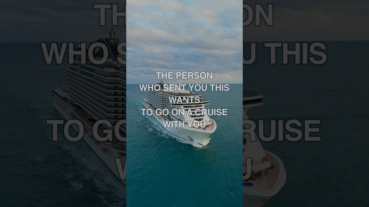 The Person Who Sent You This Wants to Take a Cruise With You #Cruise #CruiseShip
