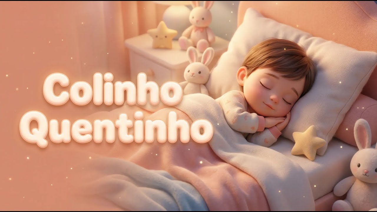 Colinho Quentinho | Canção de Ninar para Dormir com Amor 🤍🌙