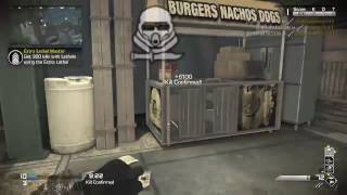 Quad feed throwing knife