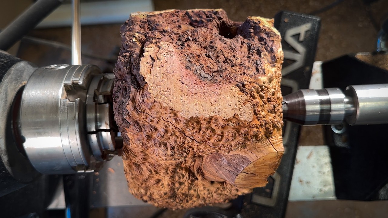 Wood Turning - The Ruby and Emerald Bowl