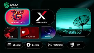 SCOPE 1506HV 1506TV 512M 4M G-Share Plus V5 | NEW UPDATE SOFTWARE 20260320 screenshot 4