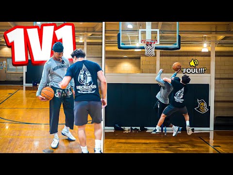 1v1 vs Trash Talker for $1,000.. *INTENSE*