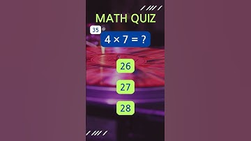 Enjoy 3 seconds math quiz! Find 5 hidden words while solving 50 math quizzes. m4  #braintest  #games