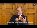 Interview de olivier faron recteur de lacadmie de strasbourg