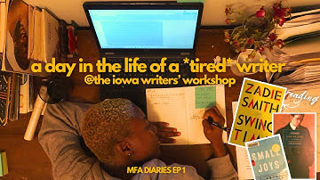 My life as a Creative Writing MFA student at the Iowa Writers